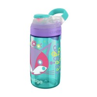 Детская бутылочка для воды Gizmo Sip, 420 мл, голубая, пластик, Contigo