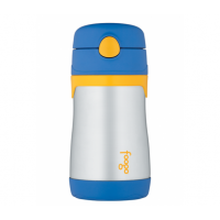 Бутылочка-непроливайка с вакуумной изоляцией Foogo 0,29л, голубая,Thermos