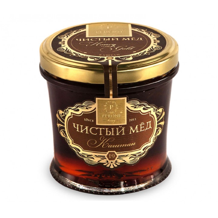 Мёд натуральный "Каштан", 290 г, Peroni Honey