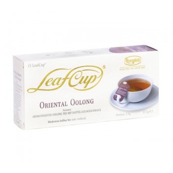 Чай со вкусом финика и наранхиллы Leaf cup Восточный Улун, 15 шт. х 2,3 г, Ronnefeldt