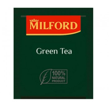 Чай зеленый Green Tea, 200 пак. х 1.75 г, Milford ProfiLine