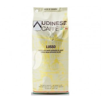 Кофе в зернах UDINESE CAFFE’ LUSSO, 50% арабика / 50% робуста, 1 кг, Oro Caffe