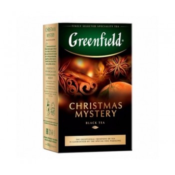 Чай черный листовой Christmas Mystery, 100 г, Greenfield