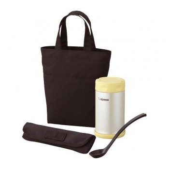 Термос для ланча в сумке, SW-FBE 75 XA, 750 мл, цвет стальной, Zojirushi