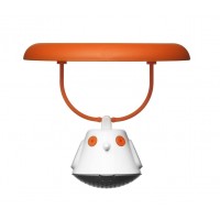 Емкость для заваривания чая с крышкой Birdie Swing, оранжевая, QDO