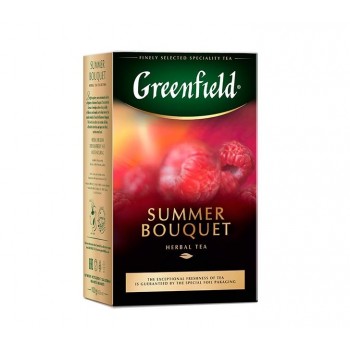 Чай фруктовый листовой Summer Bouquet, 100 г, Greenfield