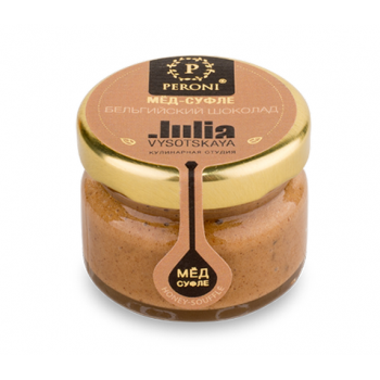 Мед-суфле "Бельгийский шоколад с фундуком", 30 г, Peroni Honey
