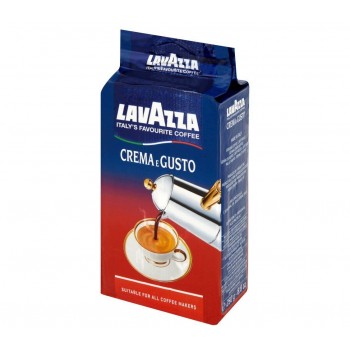 Молотый кофе Crema Gusto, 250 г, Lavazza