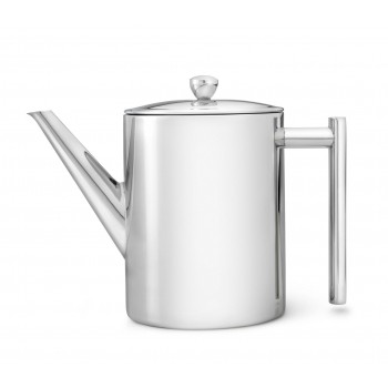 Заварочный чайник Minuet Cylindre, 1.2 л, серебро, глянец, нержавеющая сталь, Bredemeijer