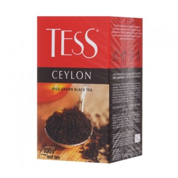 Чай черный листовой Ceylon, 100 г, Tess