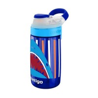 Детская бутылочка для воды Gizmo Sip, 420 мл, синяя, пластик, Contigo