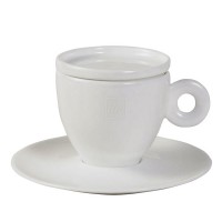 Чашка для эспрессо Бона Чина" с крышкой, 60 мл, фарфор, Illy