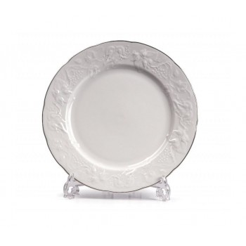 Набор тарелок Filet Platine, 21 см, 6 шт., коллекция Vendange, La Maree