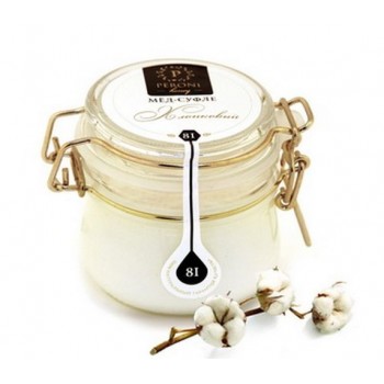 Мед-суфле "Белый хлопок", 230 г, Peroni Honey