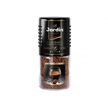 Кофе растворимый Filigrano, сублимированный с добавлением молотого, 95 г, Jardin
