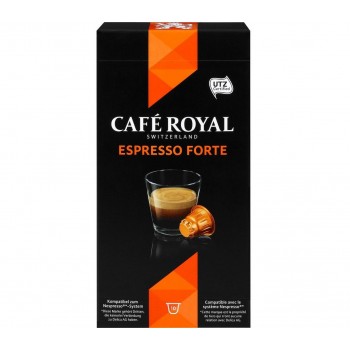 Кофе в капсулах Espresso Forte(для Nespresso), 10 шт., Cafe Royal