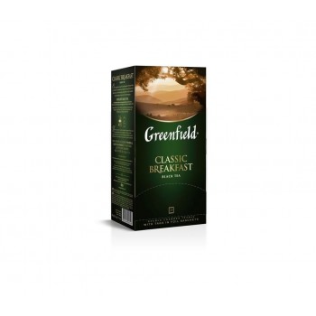 Чай черный Classic Breakfast, 25 пакетиков, Greenfield