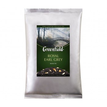 Чай черный листовой Royal Earl Grey, 250 г, Greenfield