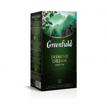 Чай зеленый Jasmine Dream, 25 пакетиков, Greenfield