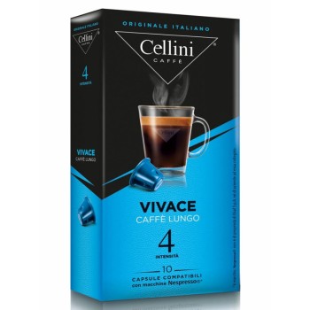 капсулы CELLINI VIVACE CAFFE' LUNGO, 10 капсул