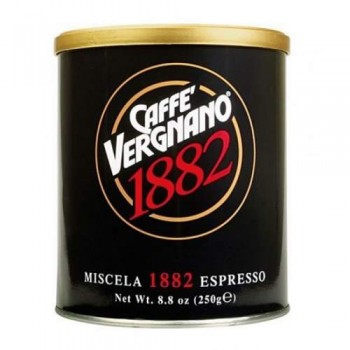 Кофе молотый Crystall 1882, пакет 250 г, Vergnano