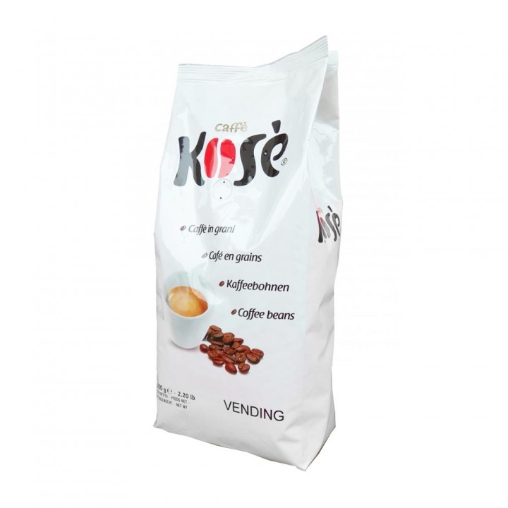 Кофе в зернах KOSE VENDING, пакет 1 кг, Kimbo