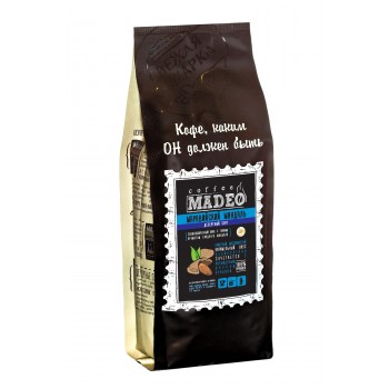 Кофе в зернах Маравийский миндаль, пакет 200 г, Madeo