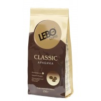 Кофе в зернах Classic, пакет 250 г, Lebo