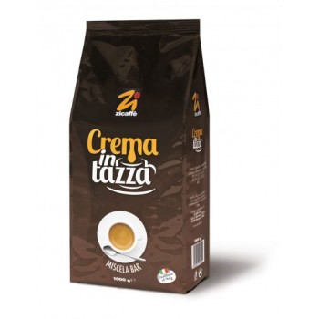 Кофе в зернах CREMA IN TAZZA, 1кг, ZICAFFE