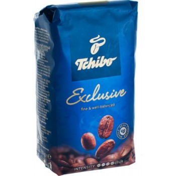 Кофе в зернах Exclusive, пакет 250 г, Tchibo