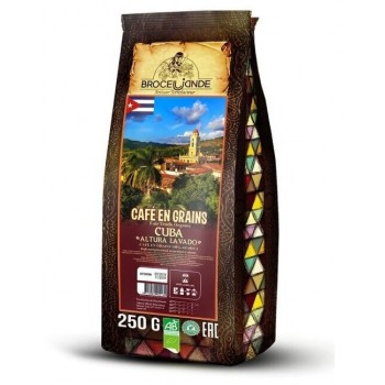 Кофе молотый Cuba Altura Lavado, пакет 250 г, Broceliande