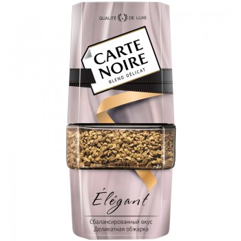 Кофе растворимый Élégant, банка 95 г, Carte Noire