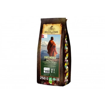 Кофе молотый Nepal Himalayan Organic, пакет 250 г, Broceliande