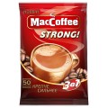 Кофе растворимый в пакетиках 3 в 1 Strong, 50 шт по 16 г, MacCoffee