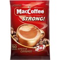 Кофе растворимый в пакетиках 3 в 1 Strong, 50 шт по 16 г, MacCoffee