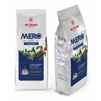 Кофе в зернах Mero (для кофемашин), пакет 250 г, Me Trang
