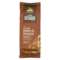 Кофе в зернах DOLCE ITALIA, пакет 1 кг, Palombini