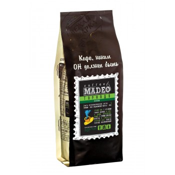 Кофе в зернах Торнадо, пакет 500 г, Madeo