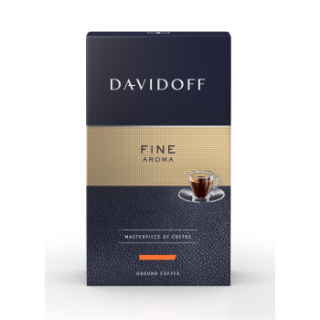 Кофе молотый Fine, пакет 250 г, Davidoff