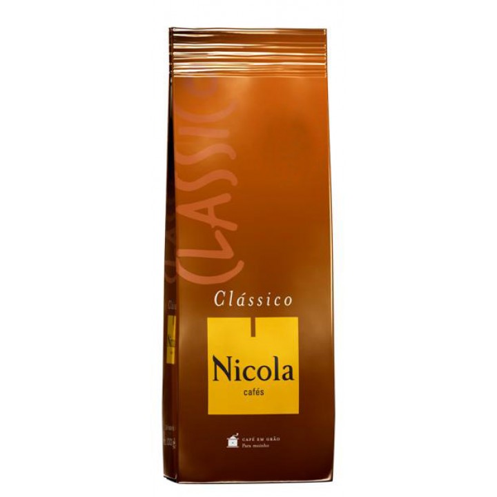 Кофе в зернах CLÁSSICO, пакет 1 кг, Nicola