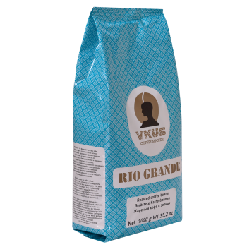 Кофе зерновой Espresso Rio Grande, пакет 200 г, VKUS