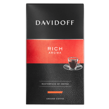 Кофе молотый Rich, пакет 250 г, Davidoff