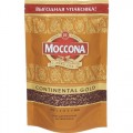 Кофе растворимый сублимированный Continental Gold, пакет 140 г, Moccona
