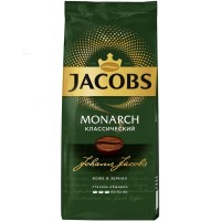 Кофе в зернах Monarch, пакет 230 г, Jacobs
