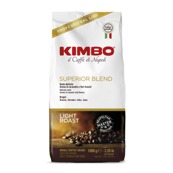 Кофе в зернах SUPERIOR BLEND, пакет 1 кг, Kimbo
