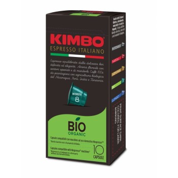 Кофе в капсулах NC Bio, 10 шт по 5,5 г, Kimbo