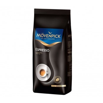 Кофе в зернах Espresso, пакет 1000 г, Mövenpick