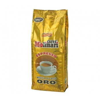 Кофе в зернах Qualita Oro, пакет 500 г, Molinari