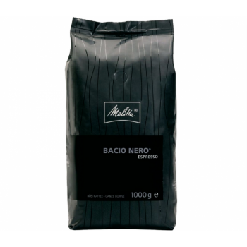 Кофе в зернах Espresso Bacio Nero, пакет 1 кг, Melitta