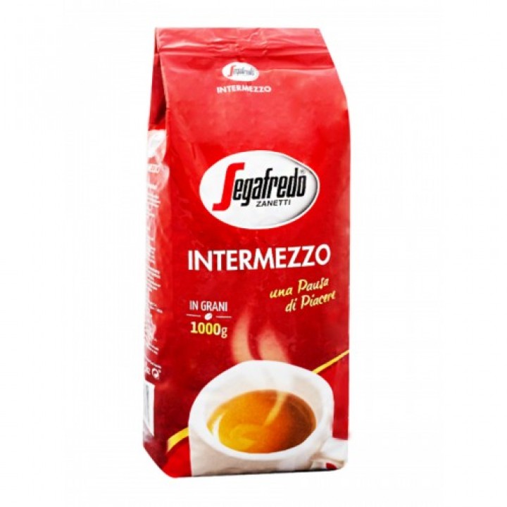 Кофе в зернах Intermezzo, 1 кг, Segafredo